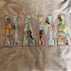 Little sleepies 'MAMA' Crew neck sweater with little sleepies Princess Design